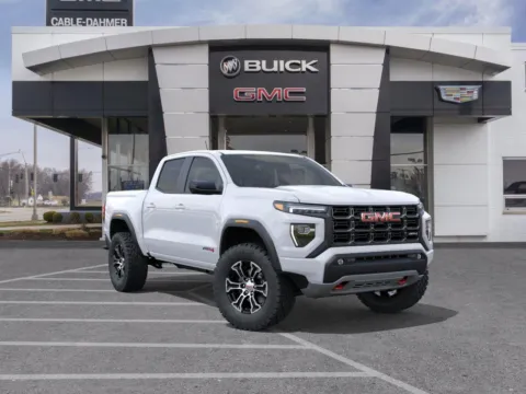 White 2025 GMC Canyon 4WD AT4 for sale in Independence, MO