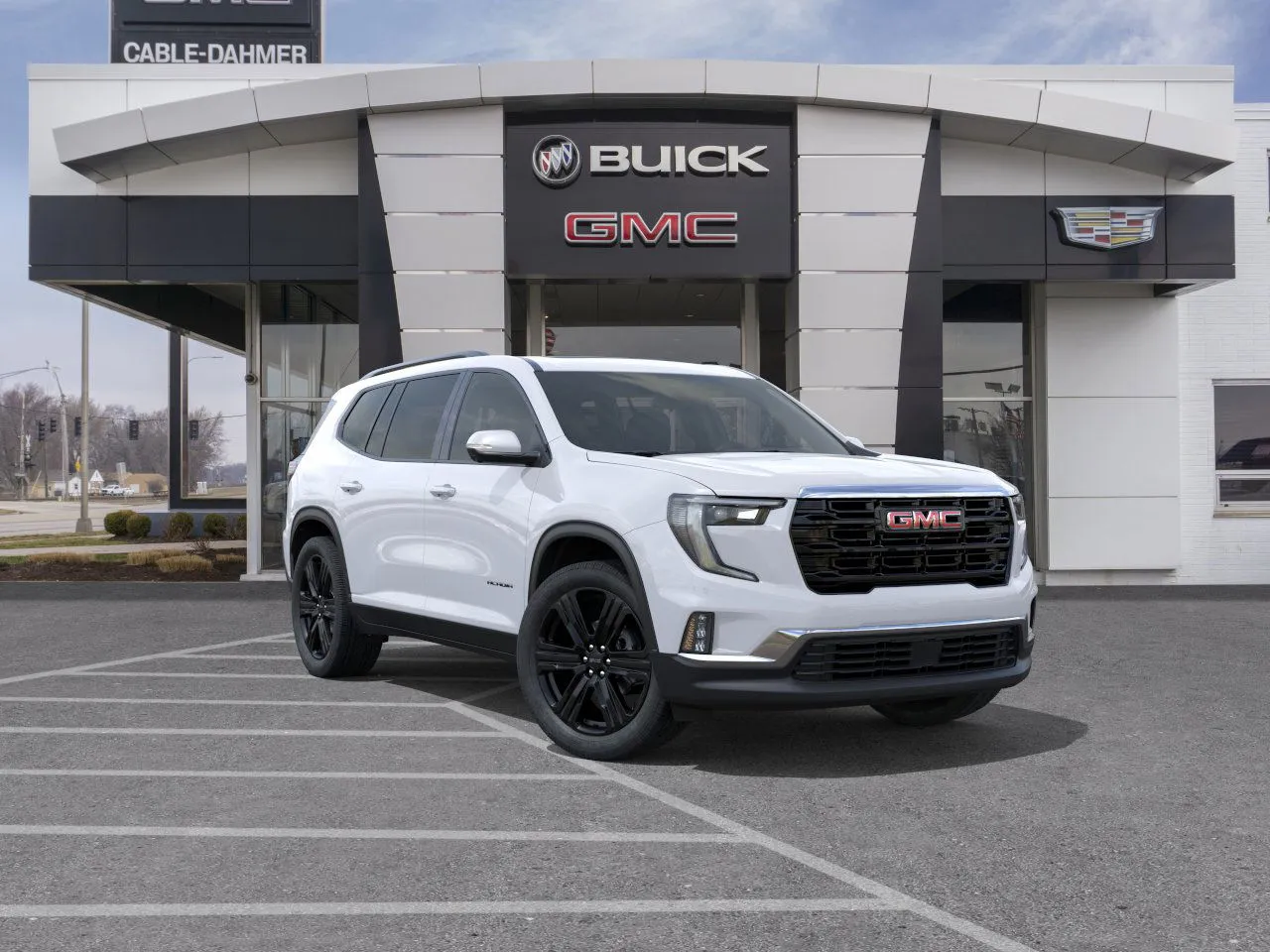 White 2025 GMC Acadia Elevation for sale in Independence, MO