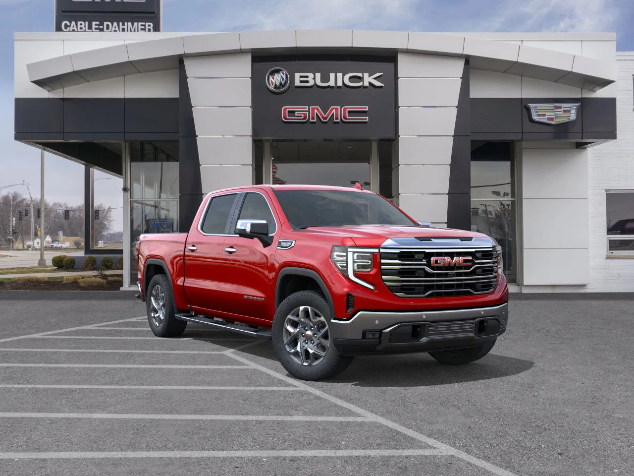 Red 2025 GMC Sierra 1500 SLT for sale in Independence, MO
