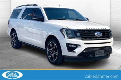White 2019 Ford Expedition Max Limited for sale in Independence, MO