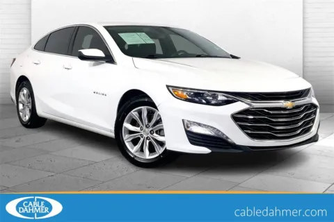 White 2021 Chevrolet Malibu LT for sale in Independence, MO