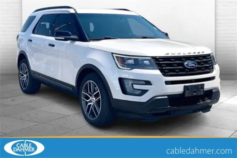 White 2017 Ford Explorer Sport for sale in Independence, MO