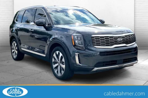 Gray 2021 Kia Telluride EX for sale in Independence, MO