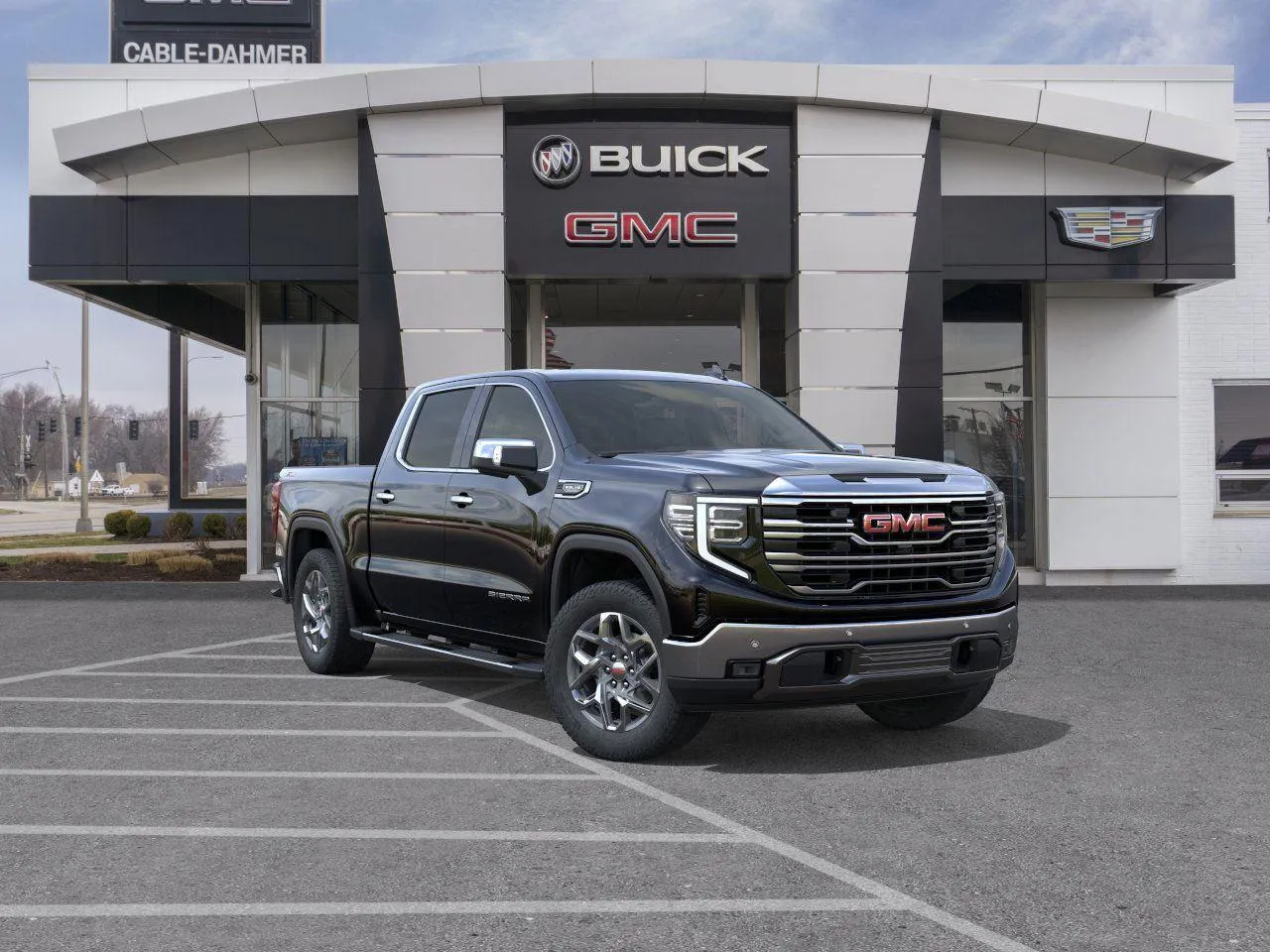Black 2025 GMC Sierra 1500 SLT for sale in Independence, MO