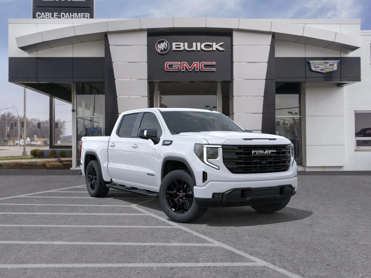 White 2025 GMC Sierra 1500 Elevation for sale in Independence, MO