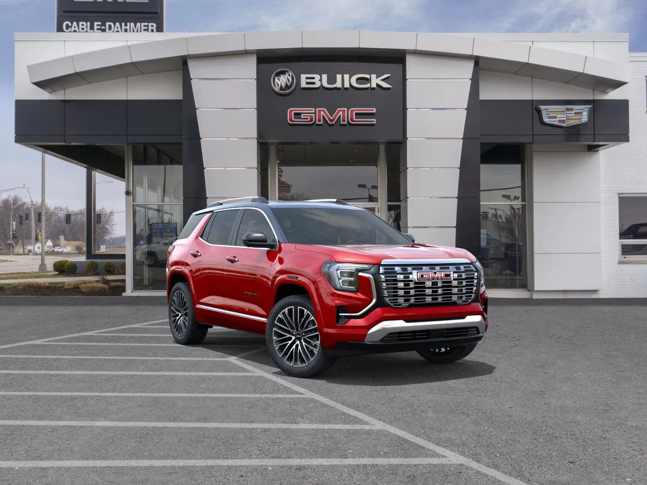 Red 2026 GMC Terrain Denali for sale in Independence, MO