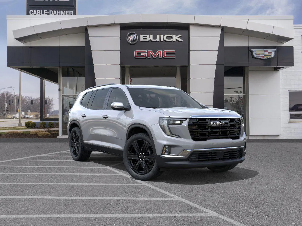 Gray 2026 GMC Acadia Elevation for sale in Independence, MO