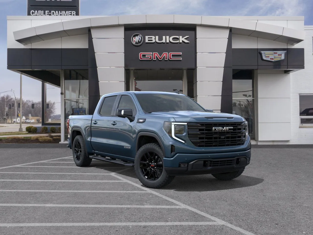 Blue 2026 GMC Sierra 1500 Elevation for sale in Independence, MO