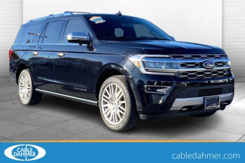 Blue 2023 Ford Expedition Max Platinum for sale in Independence, MO