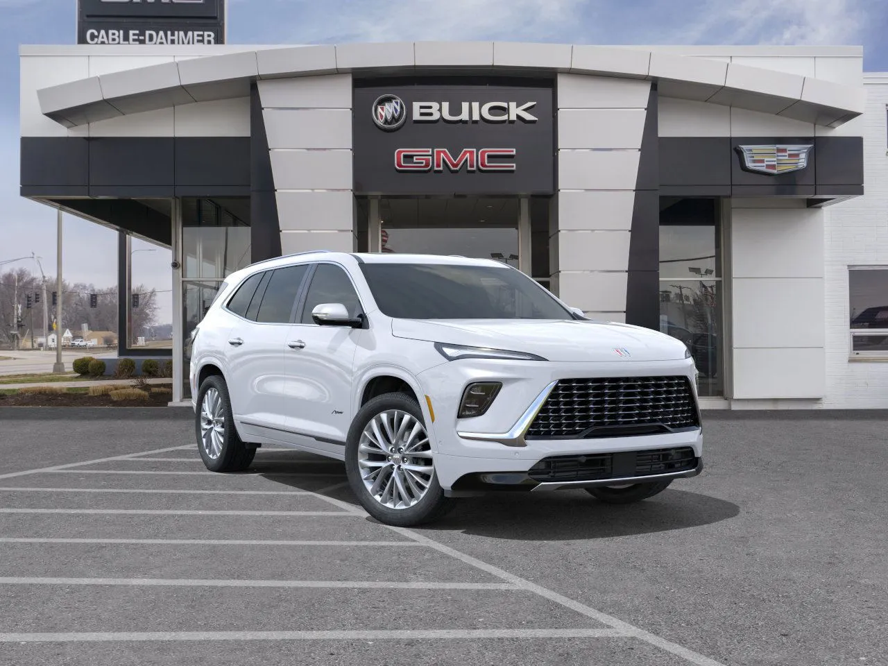 White 2026 Buick Enclave Avenir for sale in Independence, MO