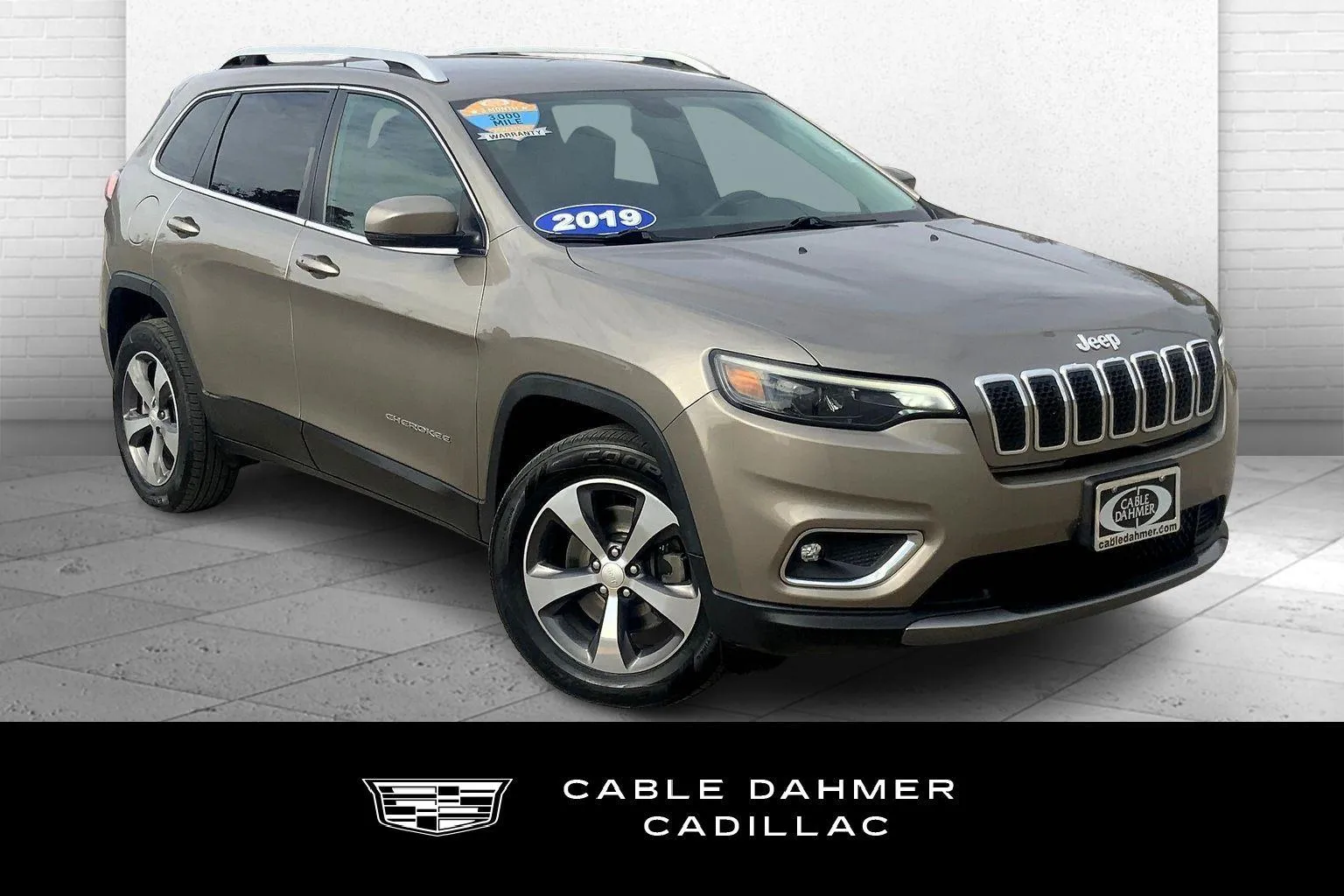 Brown 2019 Jeep Cherokee Limited for sale in Kansas City, MO