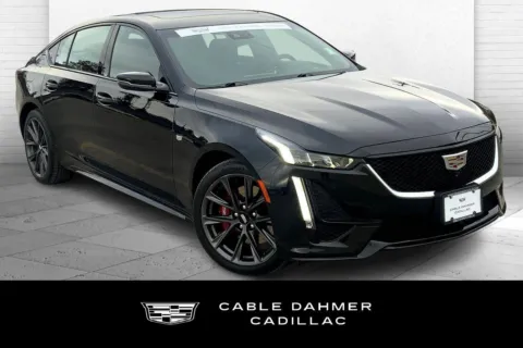 Black 2022 Cadillac CT5 Sport for sale in Kansas City, MO