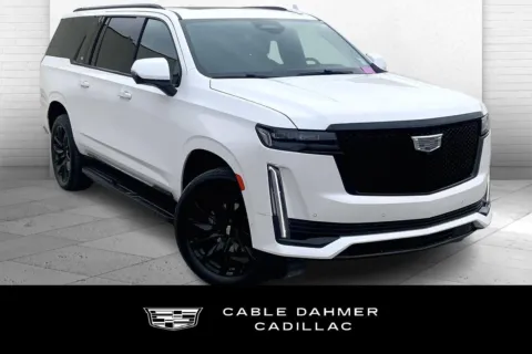 White 2024 Cadillac Escalade ESV Sport for sale in Kansas City, MO