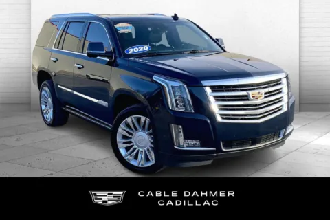 Blue 2020 Cadillac Escalade Platinum for sale in Kansas City, MO