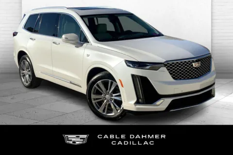 White 2024 Cadillac XT6 Premium Luxury for sale in Kansas City, MO