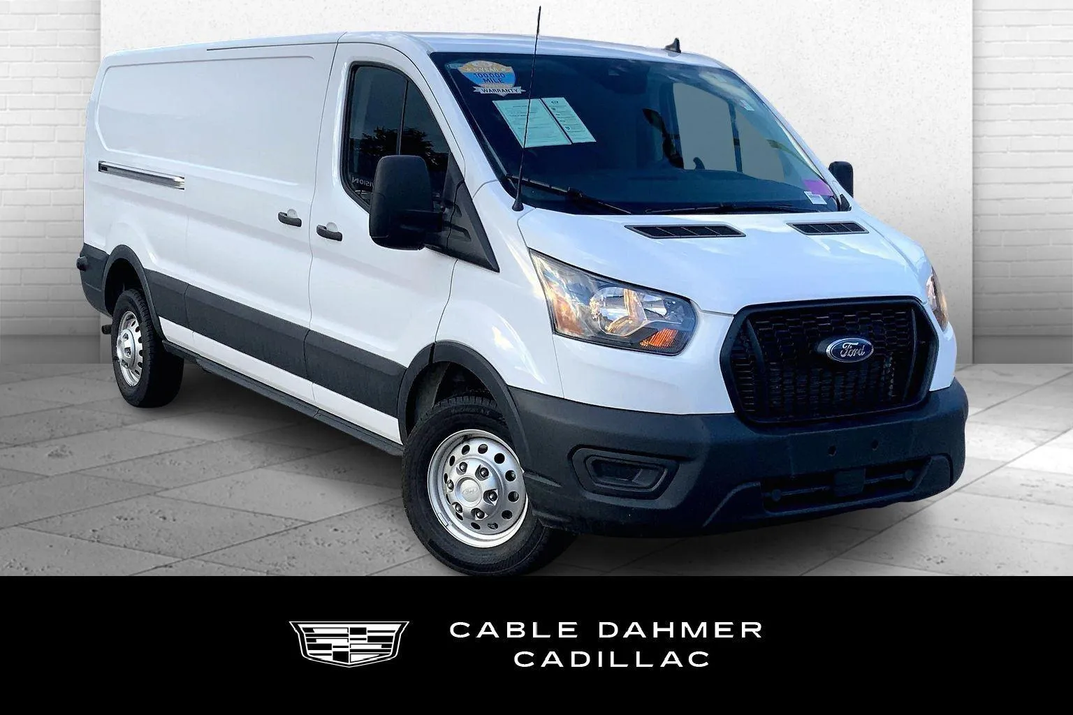 White 2024 Ford Transit Cargo Van T350 RWD LOW RF for sale in Kansas City, MO