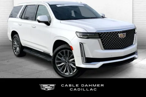 White 2023 Cadillac Escalade Luxury for sale in Kansas City, MO