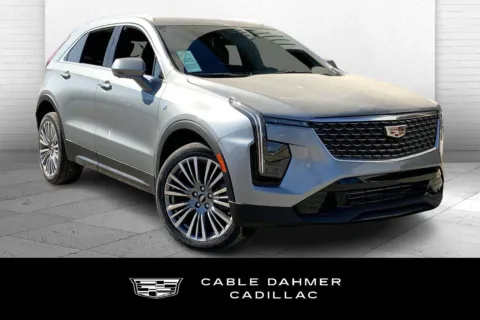 Silver 2025 Cadillac XT4 AWD Premium Luxury for sale in Kansas City, MO