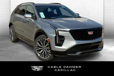 Silver 2025 Cadillac XT4 FWD Sport for sale in Kansas City, MO