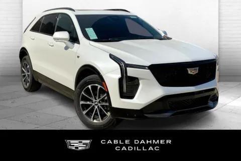 White 2025 Cadillac XT4 AWD Sport for sale in Kansas City, MO
