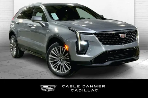 Silver 2025 Cadillac XT4 AWD Premium Luxury for sale in Kansas City, MO