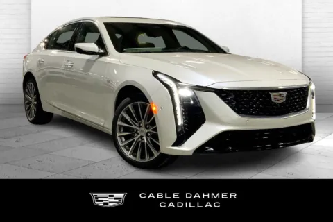 White 2025 Cadillac CT5 Premium Luxury for sale in Kansas City, MO