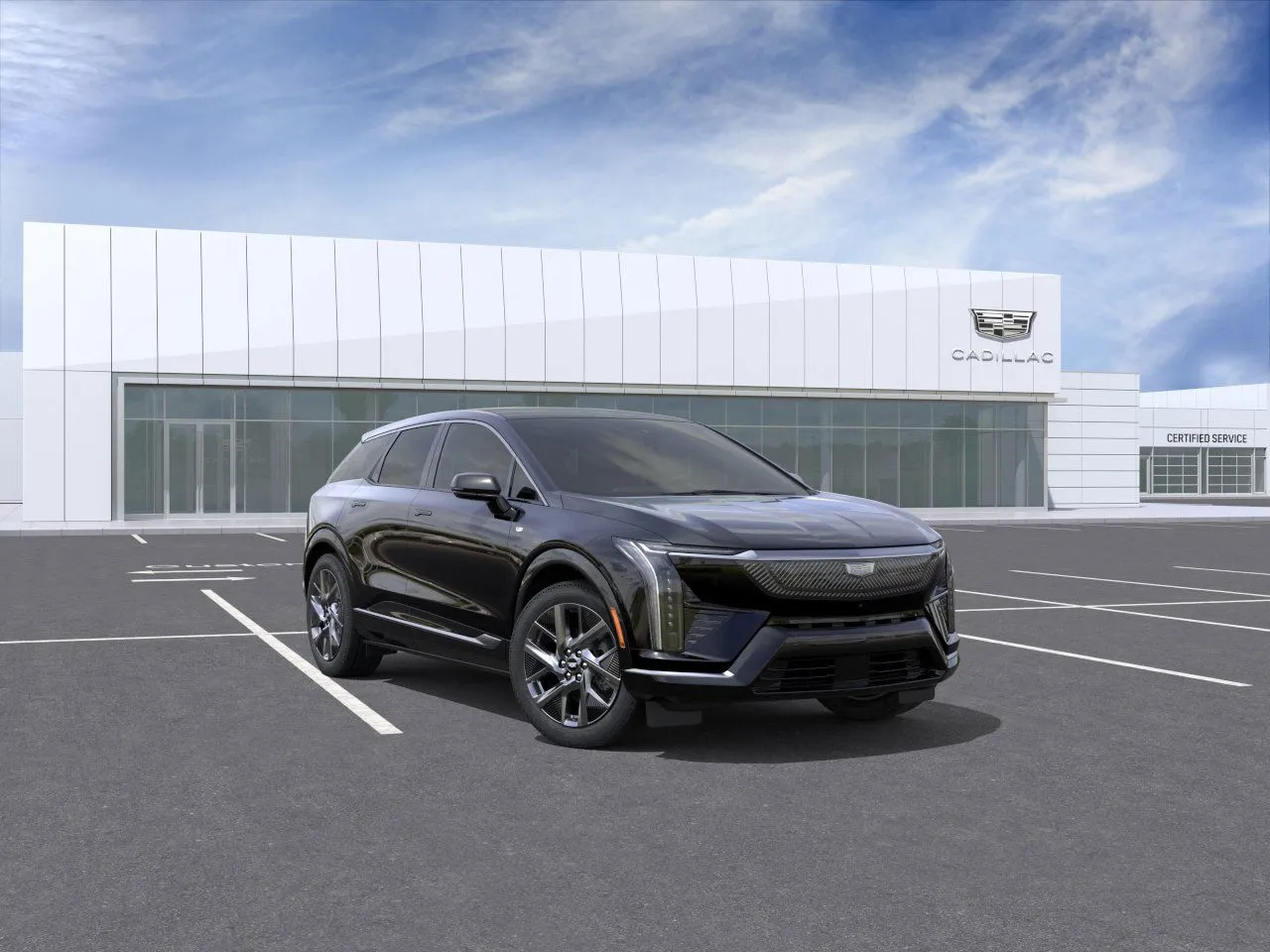 Black 2025 Cadillac OPTIQ Luxury 1 for sale in Kansas City, MO