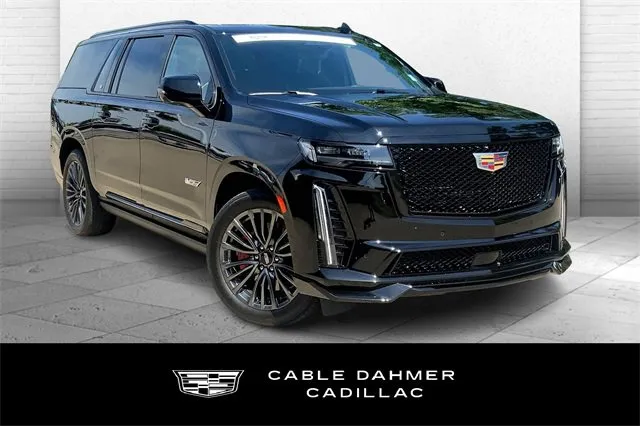 Black 2024 Cadillac Escalade ESV V-Series for sale in Kansas City, MO