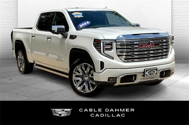 White 2024 GMC Sierra 1500 Denali for sale in Kansas City, MO