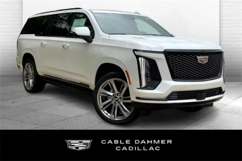 White 2025 Cadillac Escalade ESV Sport Platinum for sale in Kansas City, MO