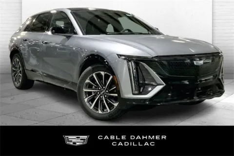 Silver 2025 Cadillac LYRIQ Sport 2 for sale in Kansas City, MO