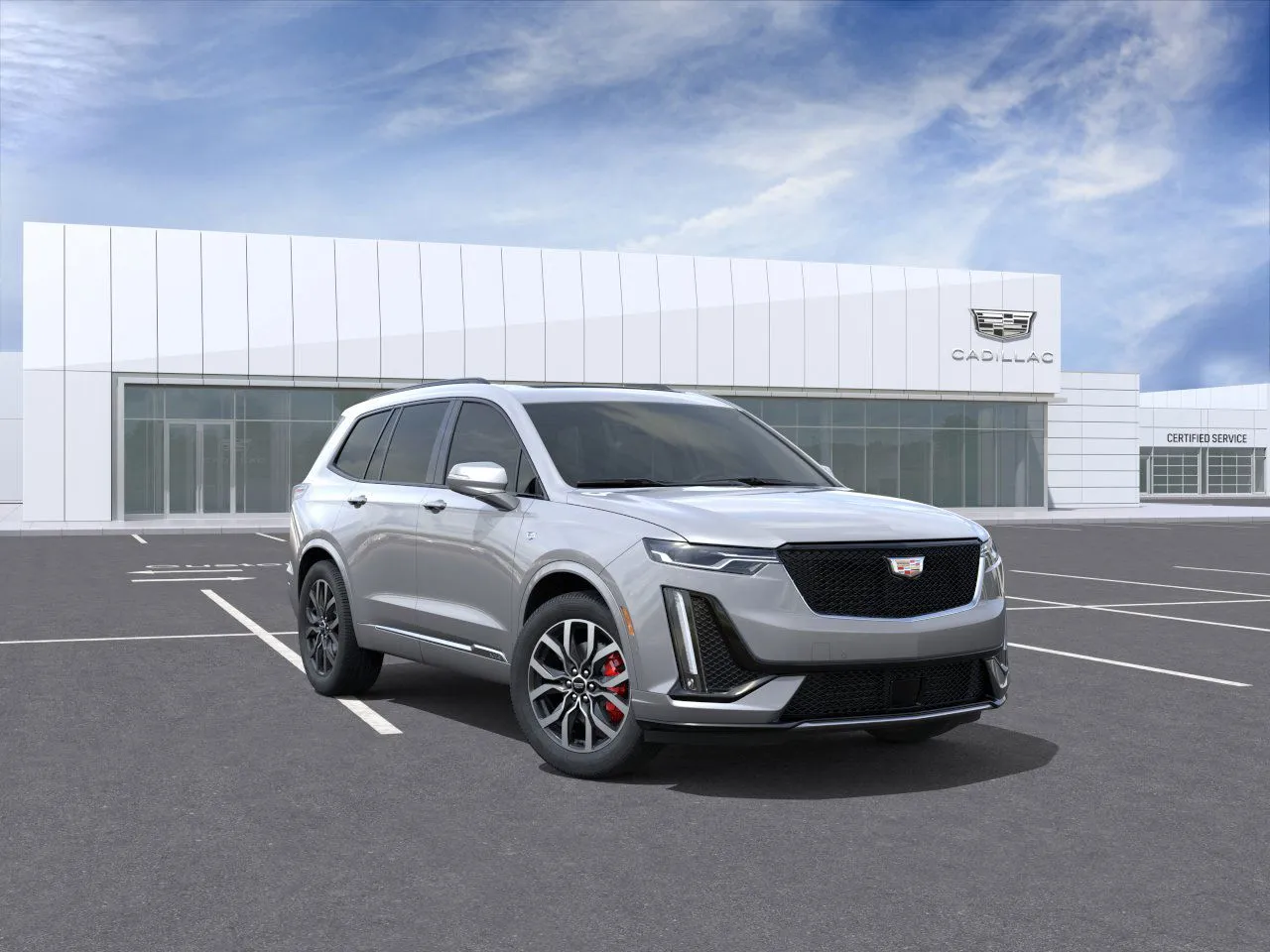 Silver 2025 Cadillac XT6 Sport for sale in Kansas City, MO