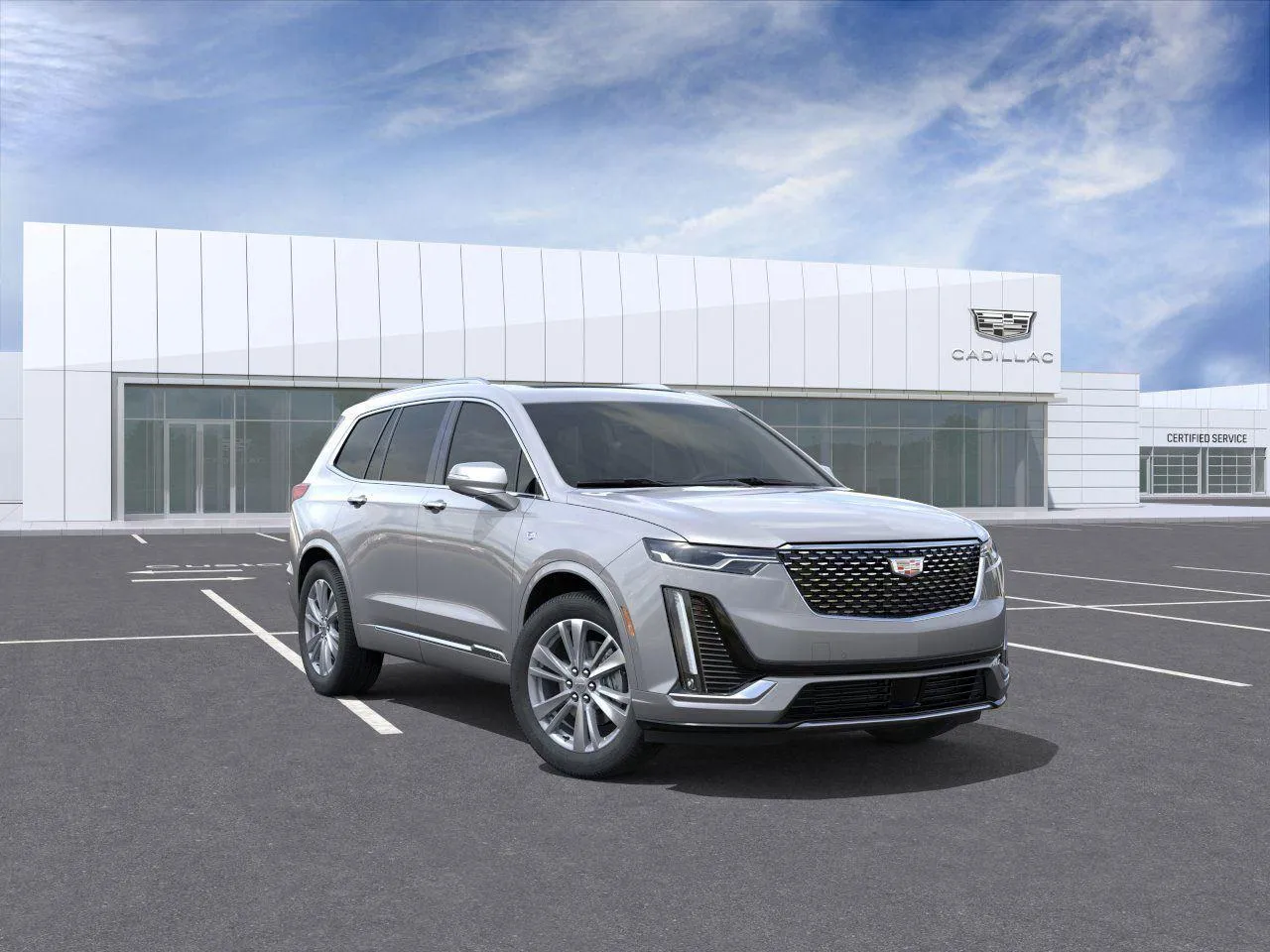 Silver 2025 Cadillac XT6 AWD Premium Luxury for sale in Kansas City, MO