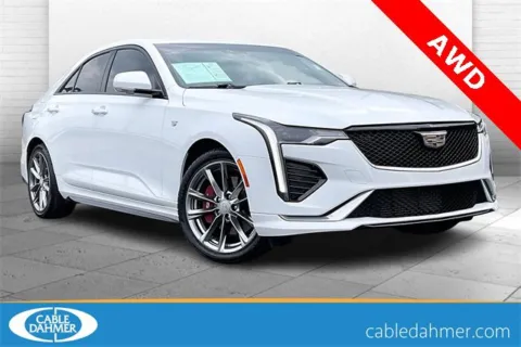 White 2020 Cadillac CT4 Sport for sale in Kansas City, MO
