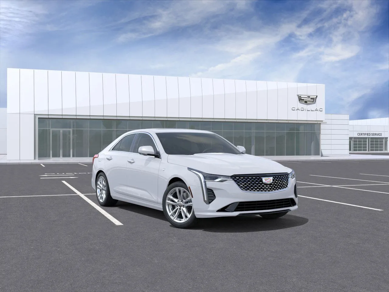 White 2026 Cadillac CT4 Luxury for sale in Kansas City, MO