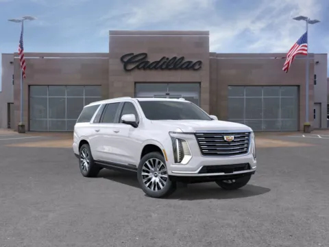 White 2025 Cadillac Escalade ESV Premium Luxury Platinum for sale in Kansas City, MO