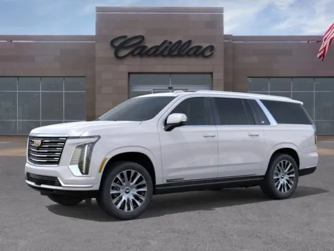 Photos of 2025 Cadillac Escalade ESV Premium Luxury Platinum for sale in Kansas City, MO at Cable Dahmer Cadillac of Kansas City
