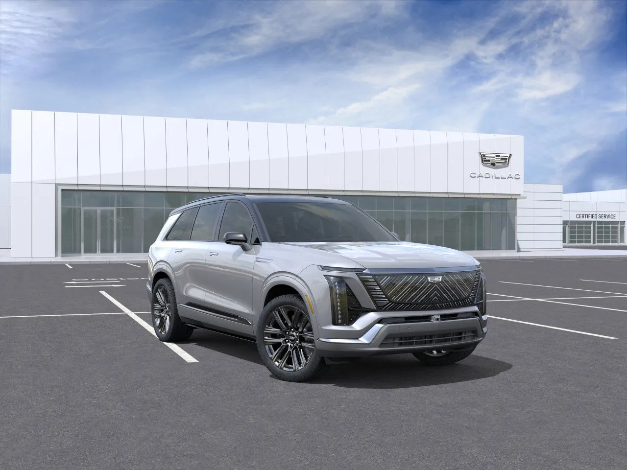 Silver 2026 Cadillac VISTIQ Platinum for sale in Kansas City, MO