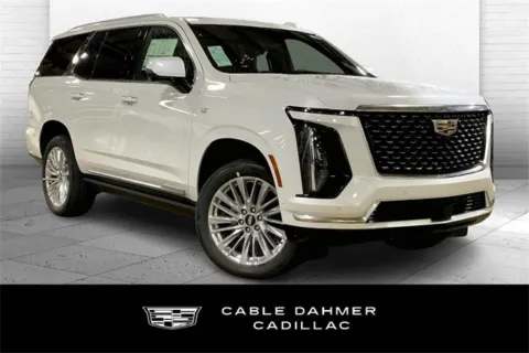 White 2025 Cadillac Escalade Premium Luxury for sale in Kansas City, MO