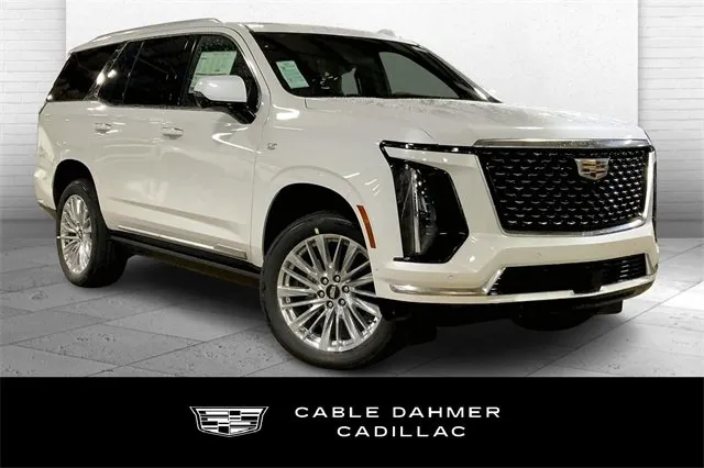 White 2025 Cadillac Escalade Premium Luxury for sale in Kansas City, MO