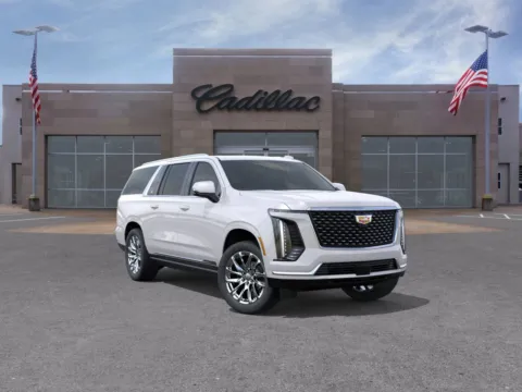 White 2025 Cadillac Escalade ESV Premium Luxury for sale in Kansas City, MO