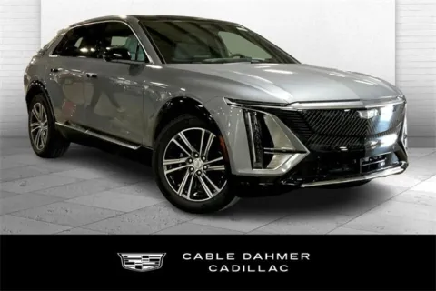 Silver 2025 Cadillac LYRIQ Luxury 1 for sale in Kansas City, MO