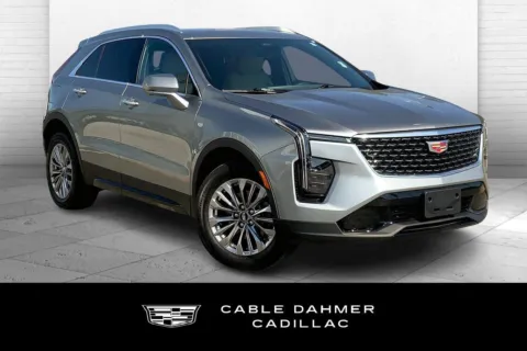Silver 2025 Cadillac XT4 AWD Premium Luxury for sale in Kansas City, MO