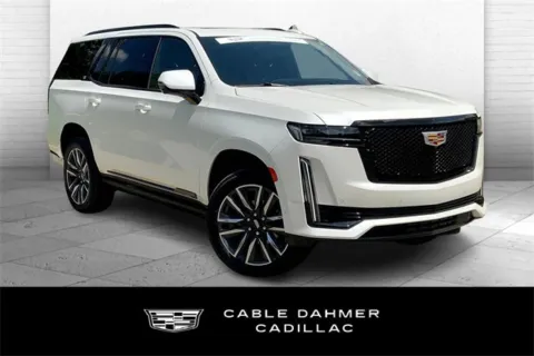 White 2024 Cadillac Escalade Sport for sale in Kansas City, MO