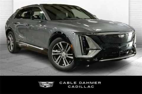 Silver 2025 Cadillac LYRIQ Luxury 1 for sale in Kansas City, MO
