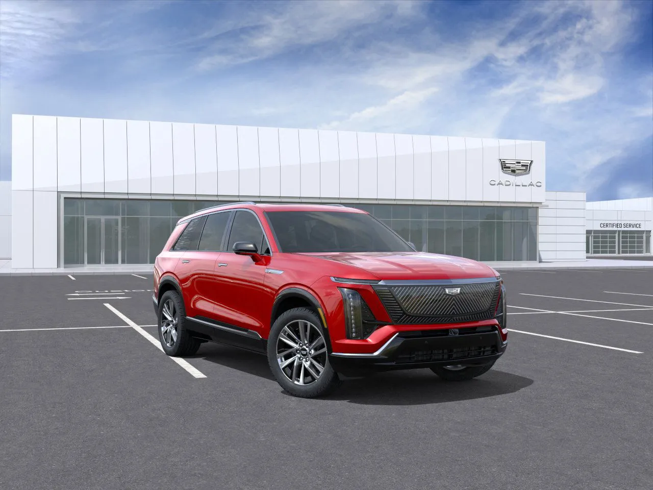 Red 2026 Cadillac VISTIQ Luxury for sale in Kansas City, MO