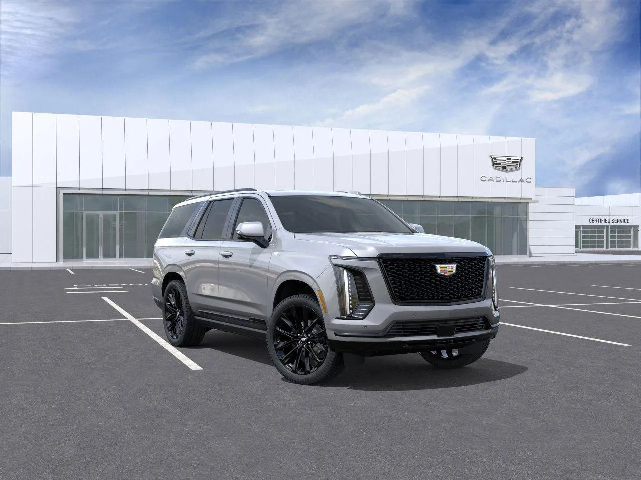 Silver 2025 Cadillac Escalade 4WD Sport Platinum for sale in Kansas City, MO