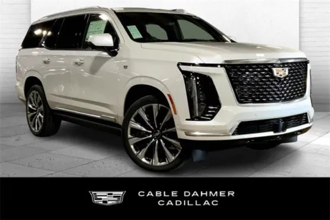 White 2025 Cadillac Escalade Premium Luxury for sale in Kansas City, MO