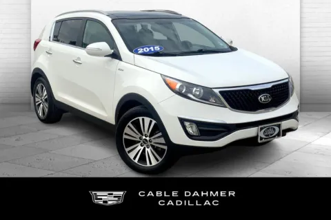 White 2015 Kia Sportage EX for sale in Kansas City, MO