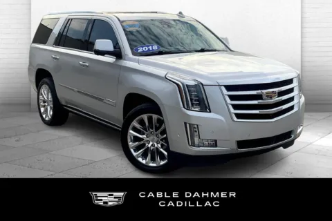 Silver 2018 Cadillac Escalade Premium Luxury for sale in Kansas City, MO